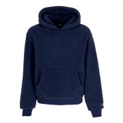 Dolly Noire Sherpa Hoodie med justerbar huva Blue, Herr