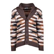 Gran Sasso Cardigan Multicolor, Herr