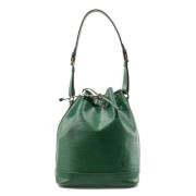 Louis Vuitton Vintage Pre-owned Laeder axelremsvskor Green, Dam