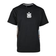 Bikkembergs Bomull T-shirt Black, Herr