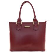 Burberry Vintage Pre-owned Laeder handvskor Red, Dam