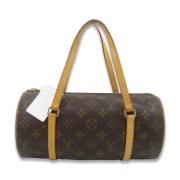 Louis Vuitton Vintage Pre-owned Canvas axelremsvskor Brown, Dam