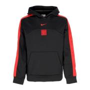 Nike Chicago Bulls Courtside Hoodie Svart/Röd Black, Herr