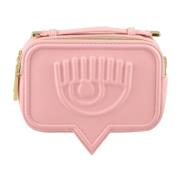 Chiara Ferragni Collection Stilig PU-väska Pink, Dam