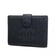 Chanel Vintage Pre-owned Laeder plnbcker Black, Dam