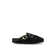 Birkenstock Träskor Boston Nit Kant Black, Dam