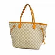 Louis Vuitton Vintage Pre-owned Tyg louis-vuitton-vskor White, Dam