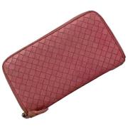 Bottega Veneta Vintage Pre-owned Laeder plnbcker Pink, Dam