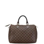 Louis Vuitton Vintage Pre-owned Laeder louis-vuitton-vskor Brown, Dam