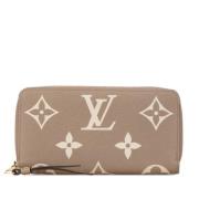 Louis Vuitton Vintage Pre-owned Laeder plnbcker Gray, Dam