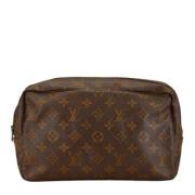 Louis Vuitton Vintage Pre-owned Tyg louis-vuitton-vskor Brown, Dam