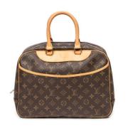 Louis Vuitton Vintage Pre-owned Canvas handvskor Brown, Dam