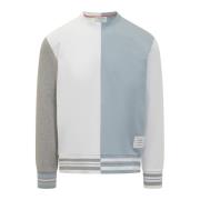 Thom Browne Funmix Crew Sweat Tröja Multicolor, Herr