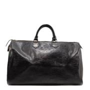 Louis Vuitton Vintage Pre-owned Tyg louis-vuitton-vskor Black, Dam