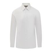 Hugo Boss L-Hays-Kentb Skjorta White, Herr