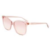 Longchamp Multifärgad Acetat Solglasögon Pink, Dam