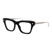 Alexander McQueen Stiliga Optiska Glasögon Am0484O Black, Dam