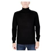 Antony Morato Herrtröja Regular Fit Dolcevita Black, Herr