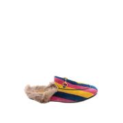 Gucci Vintage Pre-owned Tyg mules Multicolor, Herr