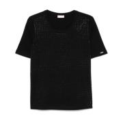 Liu Jo Svarta T-shirts och Polos Black, Dam