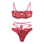 F**k Stilren Bikini i Polyester Red, Dam