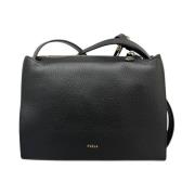 Furla Moln Axelväska Black, Dam