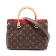 Louis Vuitton Vintage Pre-owned Canvas handvskor Red, Dam