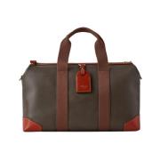 Mulberry Heritage Day Clipper i Mole & Cognac Brown, Unisex