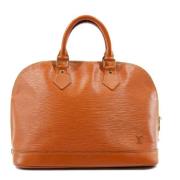 Louis Vuitton Vintage Pre-owned Tyg louis-vuitton-vskor Brown, Dam