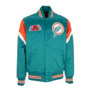 Mitchell & Ness Miami Dolphins NFL Bomberjacka Green, Herr