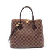 Louis Vuitton Vintage Pre-owned Canvas handvskor Brown, Dam