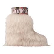 Moon Boot Yeti Stil Vinterstövlar Beige, Dam