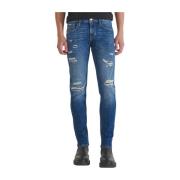 Antony Morato Vintage Gold Tapered Fit Jeans Blue, Herr