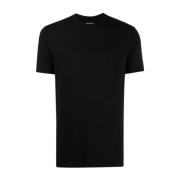 Emporio Armani T-Shirts Black, Herr