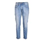 (+) People Bomull Elastan Jeans Blue, Herr