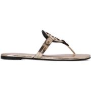 Tory Burch Spark Gold Miller Sandaler Gray, Dam