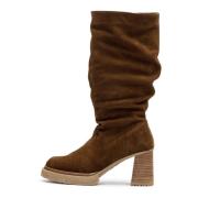 Wonders Bota Rosana marrón - Talla: 35,Color: Beige Brown, Dam