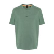 Boss Orange Gröna T-shirts och Polos med Logotyp Green, Herr