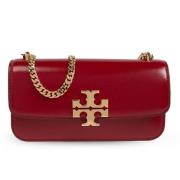 Tory Burch Röd Palmelatto Axelväska Red, Dam