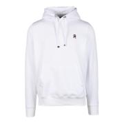 Tommy Hilfiger Bomullsblandning Sweatshirt White, Herr