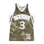 Mitchell & Ness NBA Ghost Green Camo Basketball Tank Green, Herr