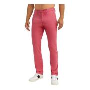 Ralph Lauren Stretch Slim Fit Chino Trousers Pink, Herr