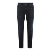 7 For All Mankind Slim Fit Jeans Blue, Herr