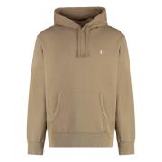 Ralph Lauren Ribbad Bomull Hoodie Beige, Herr