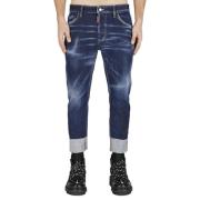 Dsquared2 Sjömansstil Sailor Skjorta Blue, Herr