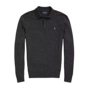 Ralph Lauren Ull polo tröja Gray, Herr