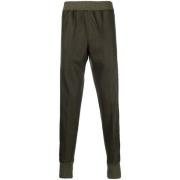 Jil Sander Elegant Grön Ull Casual Byxor Green, Herr