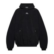 Balenciaga Fleece sweatshirt från Skiwear-kollektionen Black, Herr