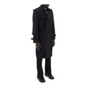 Burberry Sidens trenchcoat Black, Herr