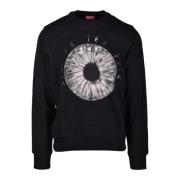 Diesel Sweatshirt Black, Herr